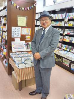  安部 龍太郎先生が 啓林堂書店 奈良店へ ご来店くださいました！