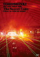 DVD　東方神起　4th LIVE TOUR 2009～The Secret Code～<br>
FINAL in TOKYO DOME　http://www.e-hon.ne.jp/bec/SA/DetailMulti?refSdCode=040000000RZBD-46326&Action_id=111&Sza_id=MM&refHpStenhnbCode=0296